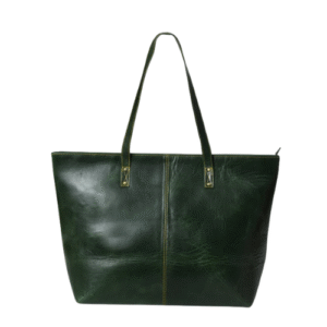 Verde Leather Shoulder Bag